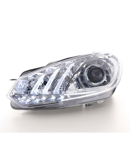 Faro Daylight LED DRL look VW Golf 6 08- cromato