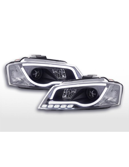Faro diurno Luci di marcia diurna a LED Audi A3 8P 08-12 nero