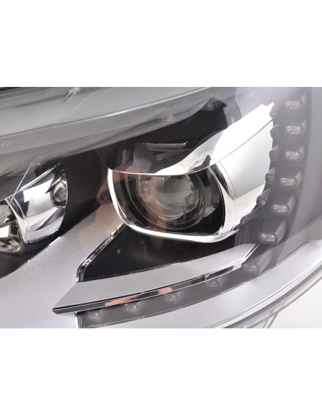 Faro diurno Luci di marcia diurna a LED VW Bus T5 09-15 nero