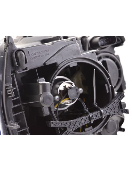 Faro diurno Luci di marcia diurna a LED VW Bus T5 09-15 nero
