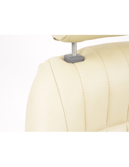 FK Oldtimersitze Sedili avvolgenti per auto Set Classic 2 in similpelle beige con poggiatesta
