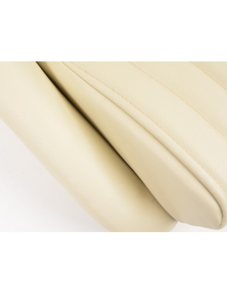 FK Oldtimersitze Sedili avvolgenti per auto Set Classic 2 in similpelle beige con poggiatesta