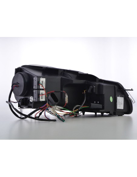 Faro diurno Luci di marcia diurna a LED VW Golf 6 08-12 aspetto GTI nero