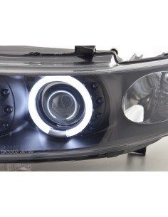 Faro Set Angel Eyes CCFL Seat Leon (1M) 99-06 nero 2