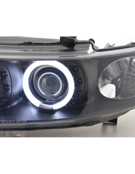 Faro Set Angel Eyes CCFL Seat Leon (1M) 99-06 nero
