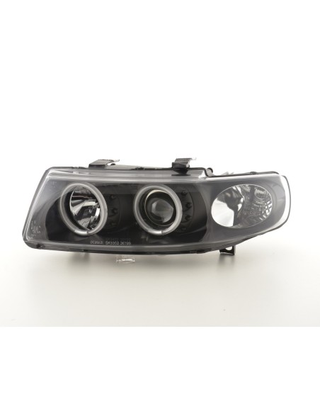 Faro Set Angel Eyes CCFL Seat Leon (1M) 99-06 nero