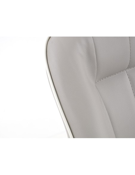 FK Oldtimersitze Sedili avvolgenti per auto in stile retrò grigio / bianco
