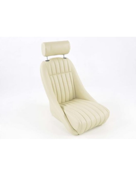FK Oldtimersitze Sedili avvolgenti per auto Set Montgomery in beige retrò