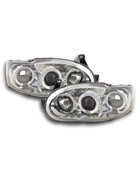 Set faro Ford Escort MK6 / MK7 95-09 cromato