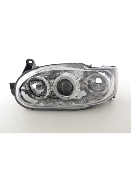 Set faro Ford Escort MK6 / MK7 95-09 cromato