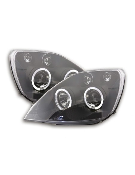 Set faro Ford Fiesta tipo MK6 03-07 nero