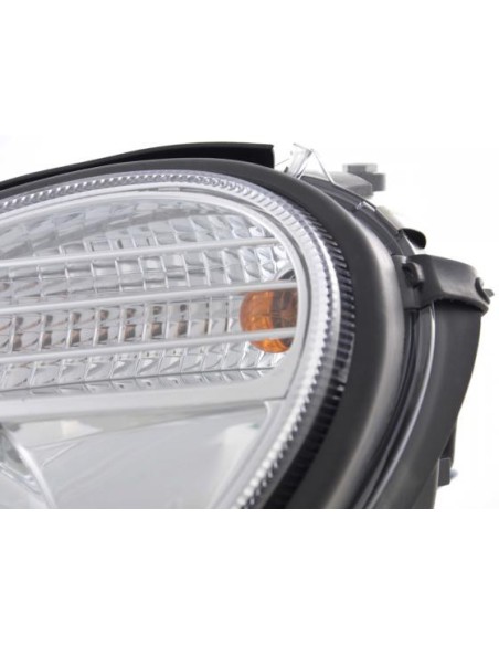 Set faro Mercedes Classe E tipo W211 06-08 cromato
