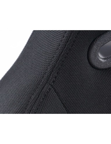 Sedili sportivi FK sedili semi avvolgenti Set Edition 3 tessuto nero