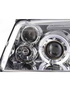 Set faro VW Bora tipo 1J 98-05 cromato per guida a destra 2