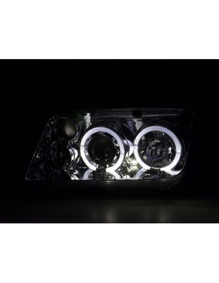 Set faro VW Bora tipo 1J 98-05 cromato per guida a destra