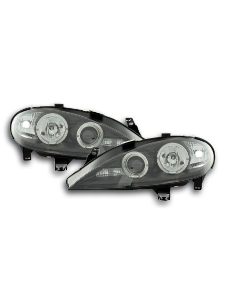 Kit faro Renault Megane 1 3/5 porte. 99-02 nero