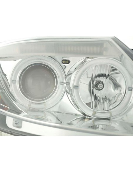 Set di fari BMW Z4 tipo E85 / E86 03-08 cromato