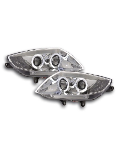 Set di fari BMW Z4 tipo E85 / E86 03-08 cromato