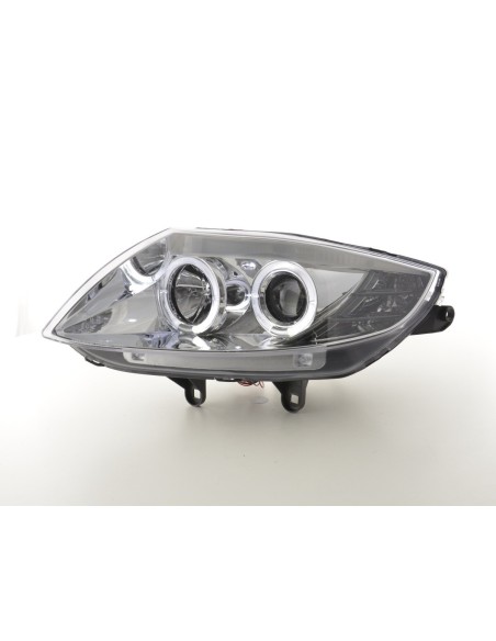 Set di fari BMW Z4 tipo E85 / E86 03-08 cromato