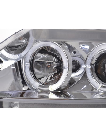 Set di fari BMW Z4 tipo E85 / E86 03-08 cromato