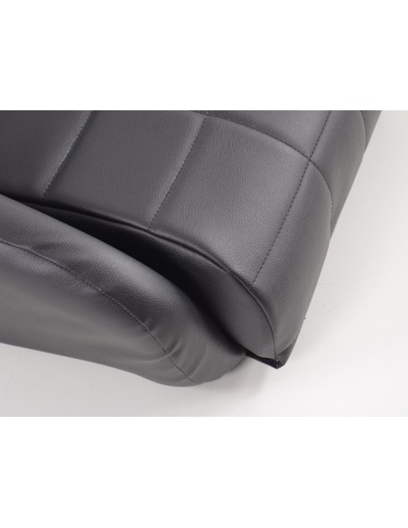 Sedili d'epoca FK sedili avvolgenti completi in nero dal look retrò