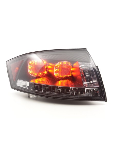 Set di luci posteriori a LED Audi TT tipo 8N 99-06 nero per guida a destra