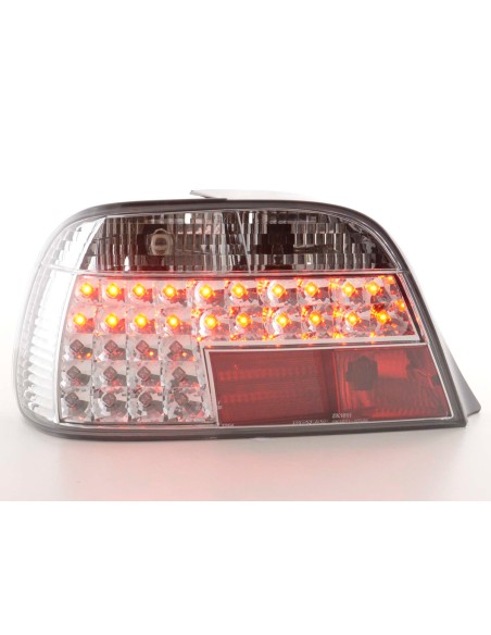 Set di luci posteriori a LED BMW serie 7 E38 95-02 cromato