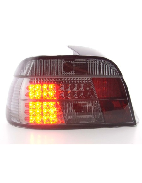 Set di luci posteriori a LED BMW serie 5 berlina tipo E39 95-00 nero