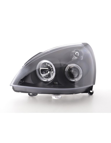 Set di fari Renault Clio 2 3/4/5 porte 01-04 nero
