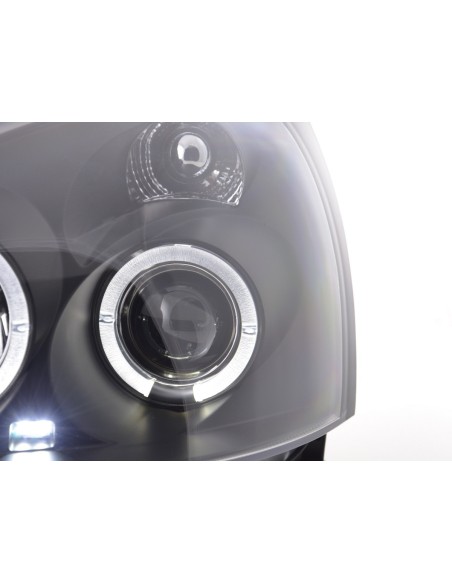 Set di fari Renault Clio 2 3/4/5 porte 01-04 nero