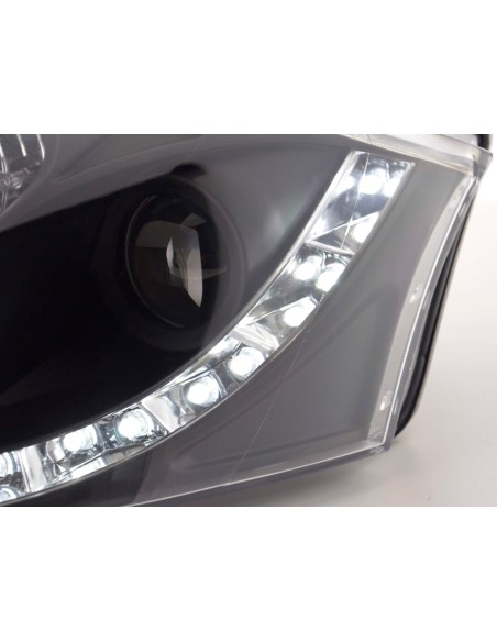 Set di fari Daylight Luci di marcia diurna a LED Audi TT tipo 8N 98-06 nere