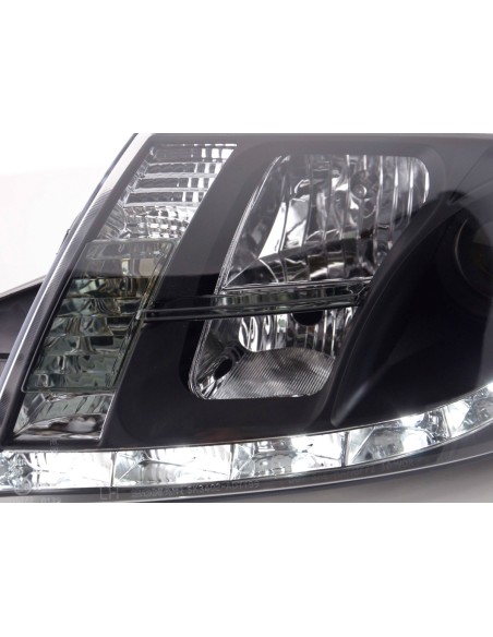 Set di fari Daylight Luci di marcia diurna a LED Audi TT tipo 8N 98-06 nere