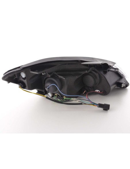 Set di fari Daylight LED DRL look Kia cee'd 5 porte. Tipo ED 06-09 nero