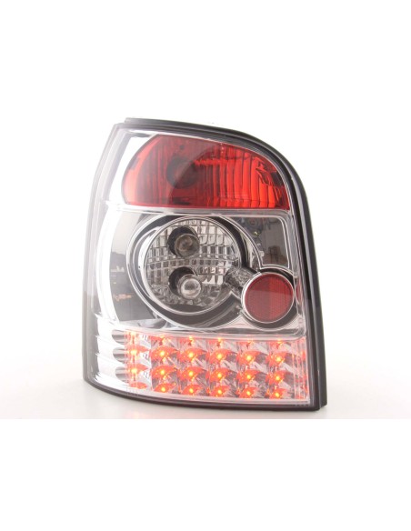 Set di luci posteriori a LED Audi A4 Avant tipo B5 95-00 cromato