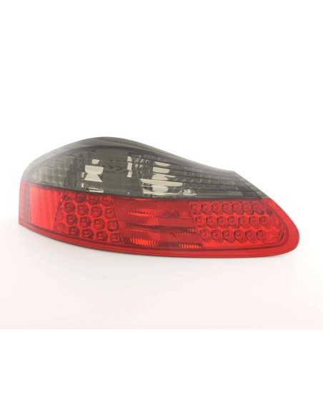 Set luci posteriori a LED Porsche Boxster tipo 986 1996-2004 nero / rosso