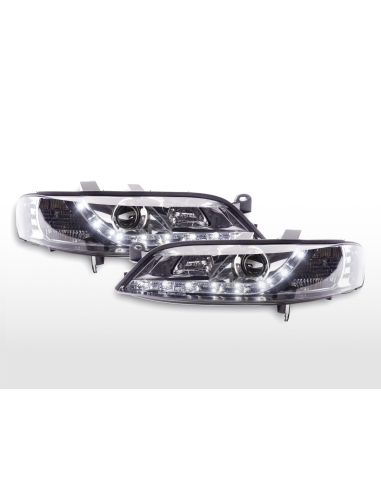 Faro Daylight LED DRL look Opel Vectra B 99-02 cromato