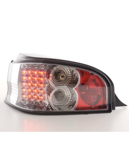 Coppia fanali posteriori LED Citroen Saxo tipo S / S HFX / S KFW 96-02 cromo