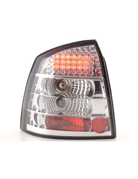 Set di luci posteriori a LED Opel Astra G 3/5 porte 98-03 cromato