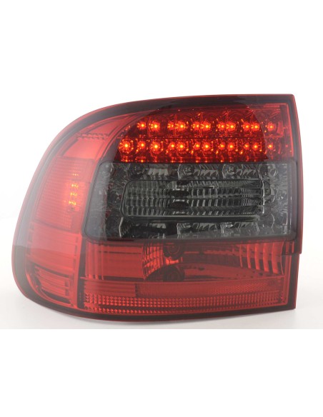 Set luci posteriori a LED Porsche Cayenne tipo 955 02-06 rosso / nero