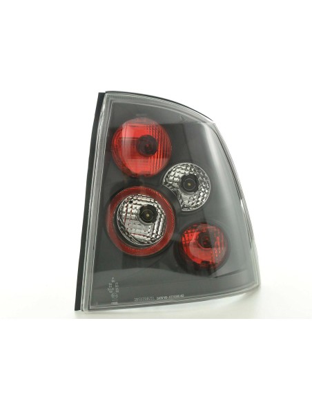 Fanali posteriori set Opel Astra G Coupe / Cabrio 98-03 nero