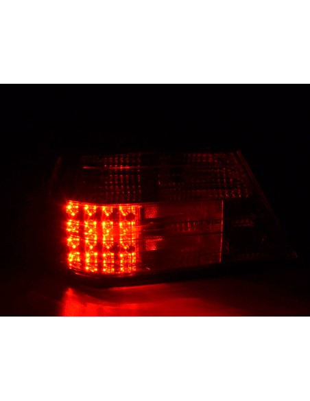 Set di luci posteriori a LED Mercedes Classe E tipo W124 Limo 85-96 cromato