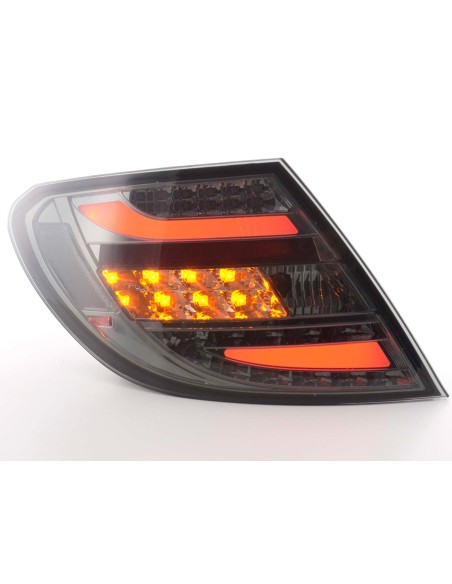 Set di luci posteriori a LED Mercedes Classe C tipo W204 07-11 nero