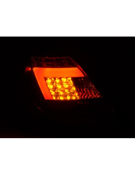 Set di luci posteriori a LED Opel Corsa D 5 porte 06-10 nero
