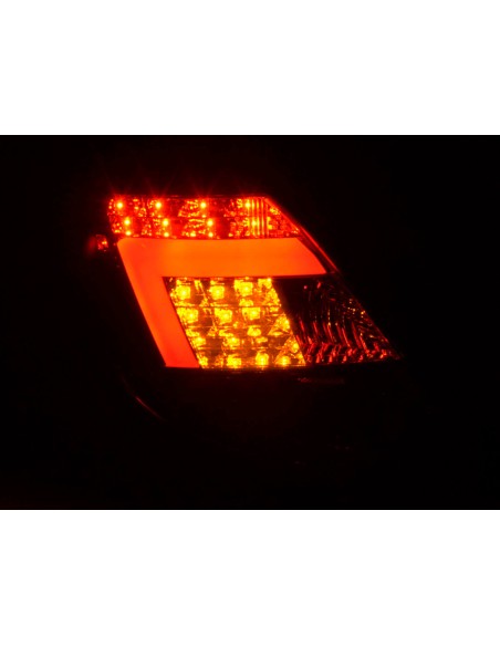 Set di luci posteriori a LED Opel Corsa D 5 porte 06-10 nero