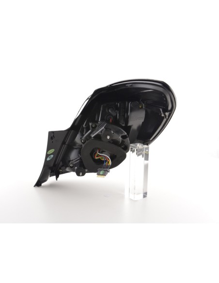 Set di luci posteriori a LED Opel Corsa D 5 porte. 06-10 rosso / nero