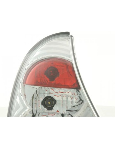 Set fanali posteriori Renault Clio tipo B 01-04 cromato