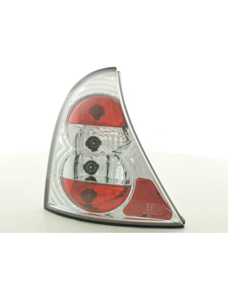 Set fanali posteriori Renault Clio tipo B 01-04 cromato