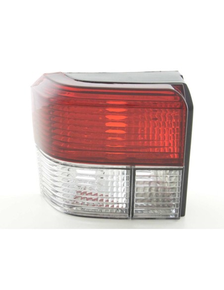 Set fanali posteriori VW Bus T4 tipo 70 ... 91-04 trasparente / rosso
