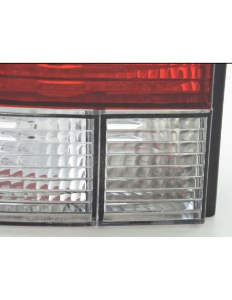 Set fanali posteriori VW Bus T4 tipo 70 ... 91-04 trasparente / rosso