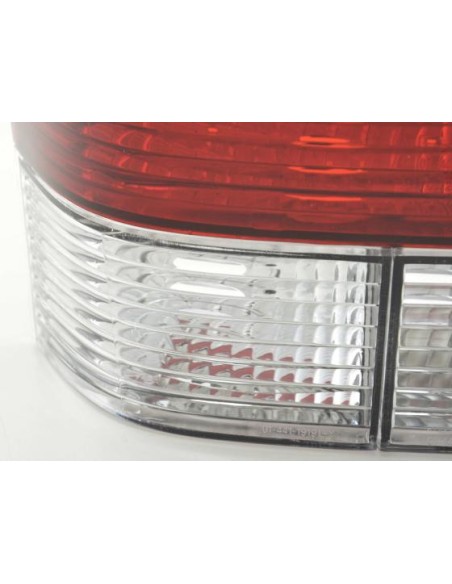 Set fanali posteriori VW Bus T4 tipo 70 ... 91-04 trasparente / rosso
